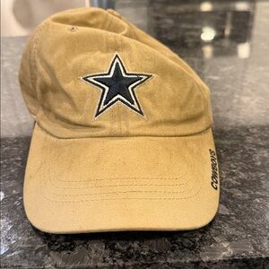 NFL Cowboys Tan and Navy Cap